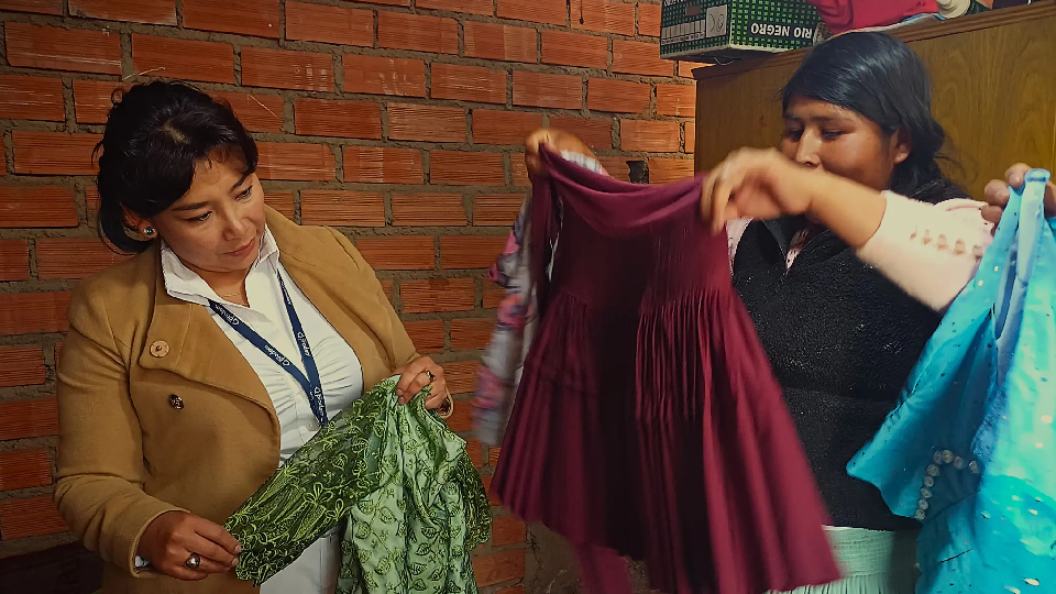 Madres participantes del Servicio de Fortalecimiento Familiar