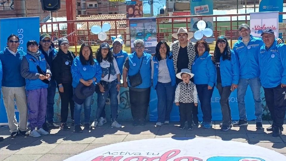 Presentaciones culturales durante el Festival Unidos por la Niñez en El Alto