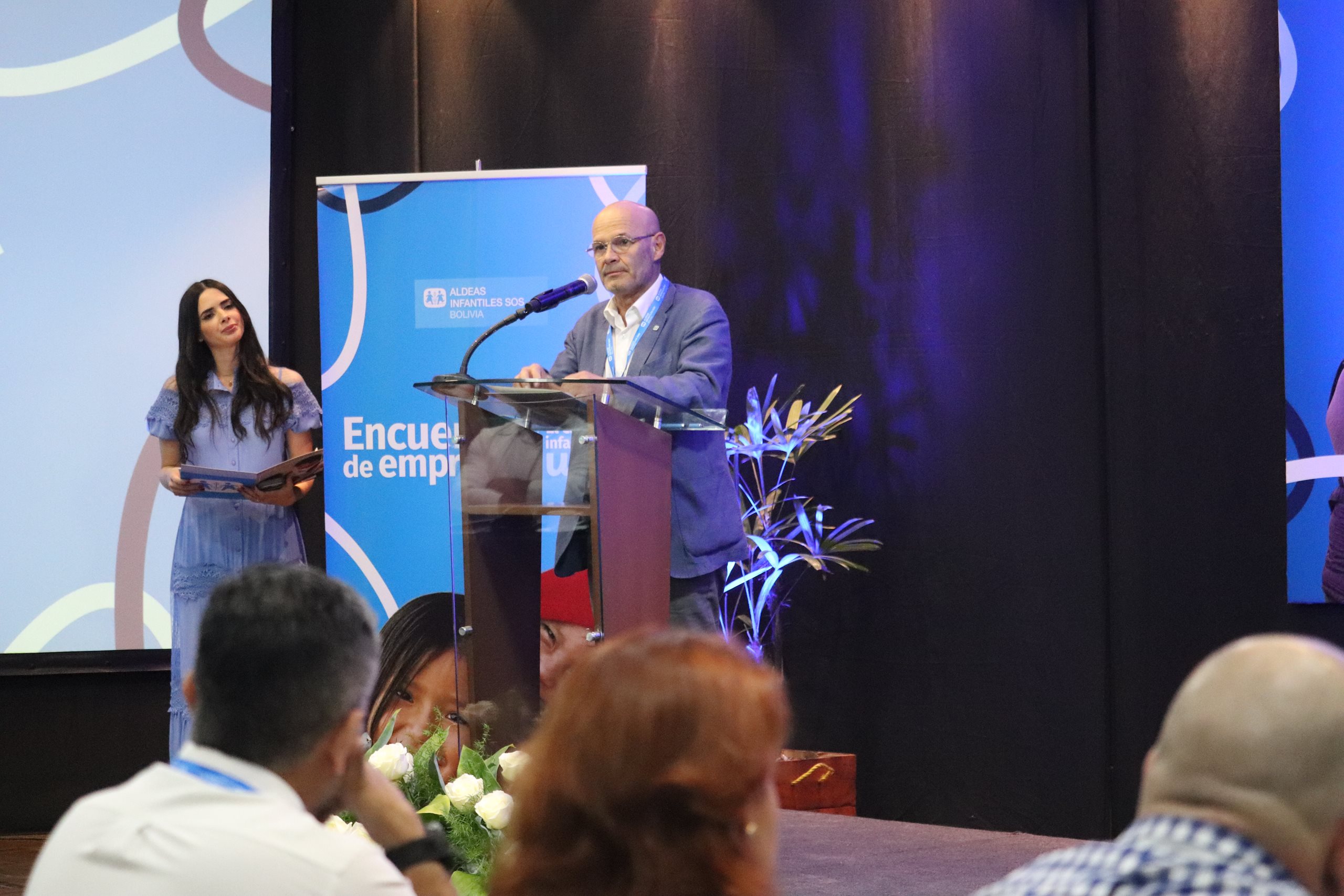 Empresas aliadas durante el primer Encuentro de Empresas de Aldeas Infantiles SOS Bolivia