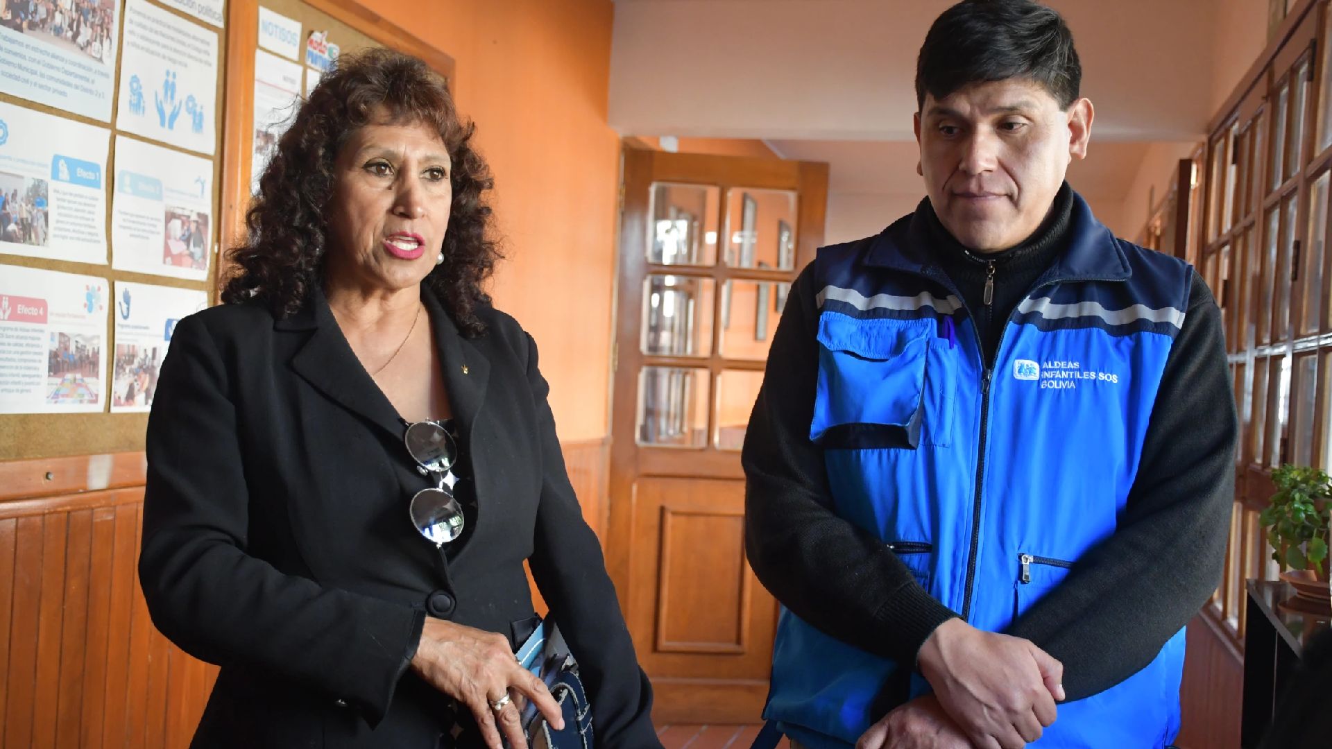 Recorrido institucional por servicios de protección en Sucre