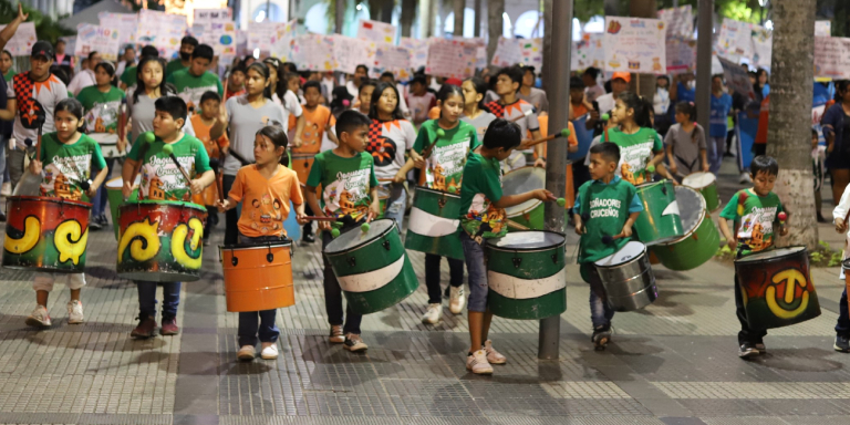 Batucada en Santa Cruz