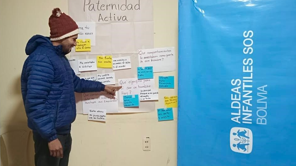 Padres en capacitación de Aldeas Infantiles SOS