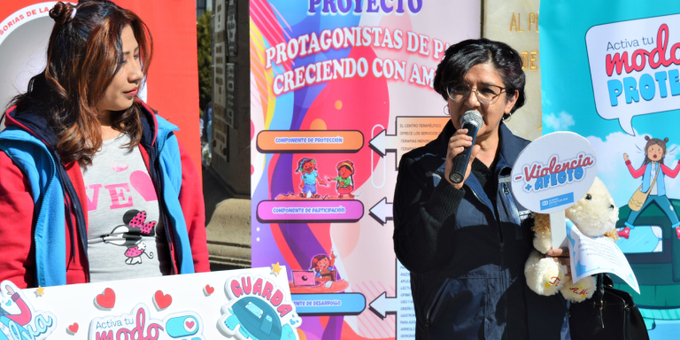 “Activa tu modo protector”, la campaña fue presentada en Potosí