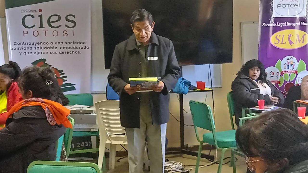 Taller participativo en Potosí