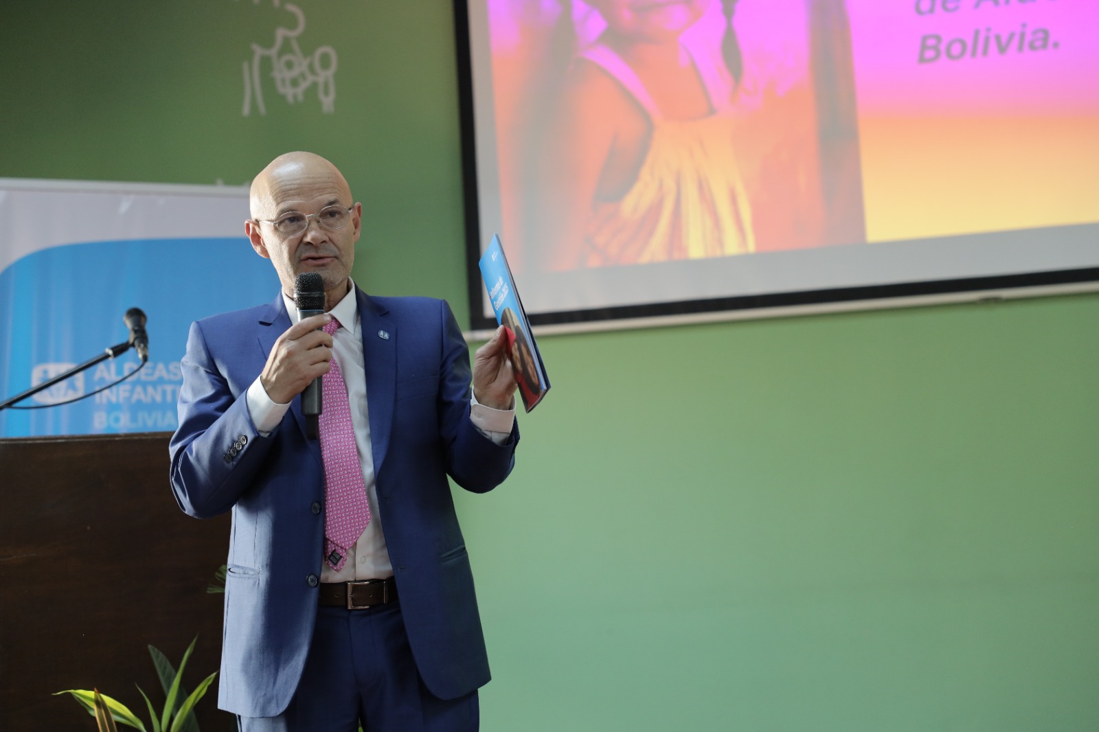 Alfonso Lupo presenta el Informe de Gestión 2025 de Aldeas Infantiles SOS Bolivia