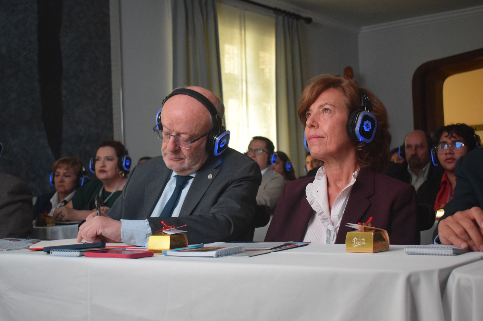Reconocimientos a empresas aliadas durante el encuentro