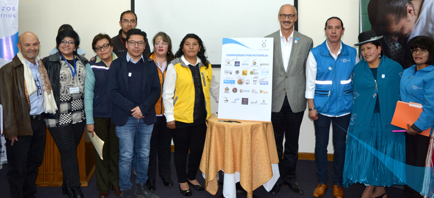 Miembros de la Mesa Interinstitucional