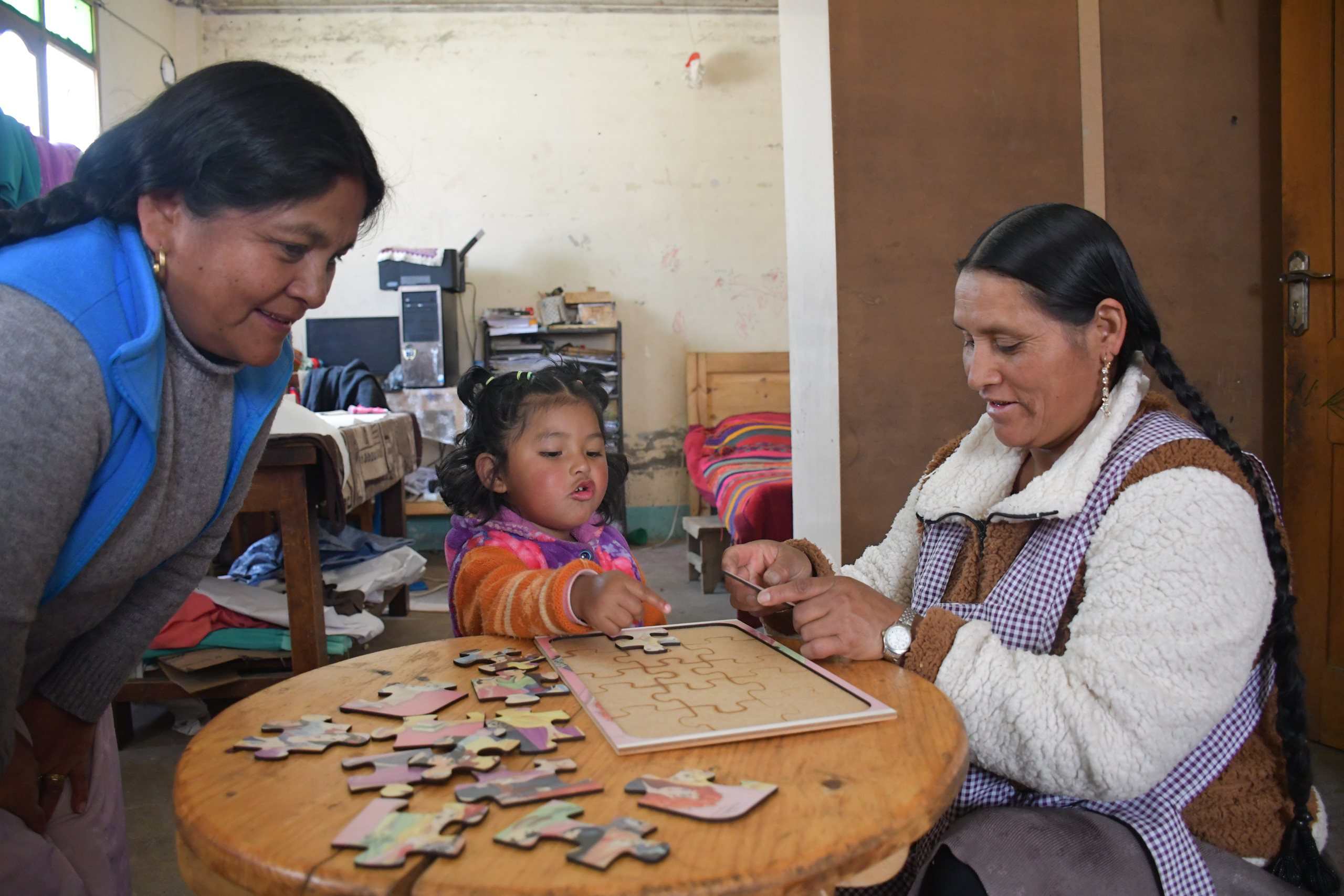Juana, madre que participa en el programa Desde Casa
