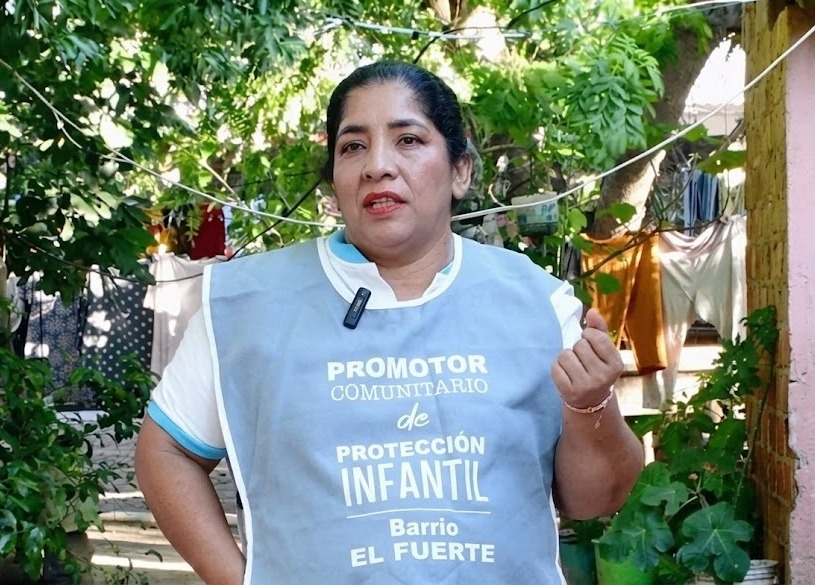 Jenny, promotora comunitaria