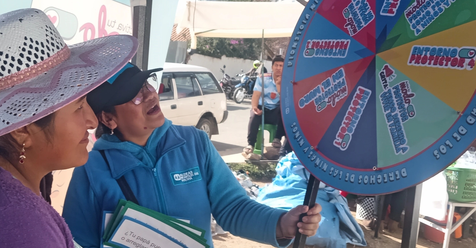 Madres concientizándose en la importancia de crear un entorno protector