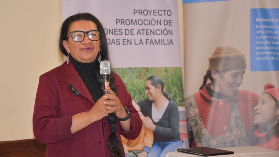 Líderes vecinales en el encuentro de intercambio