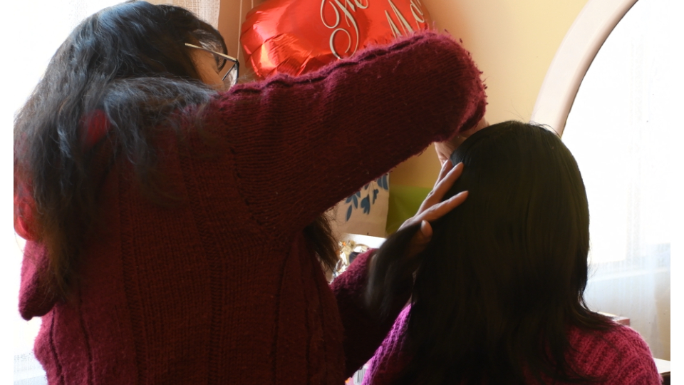 Momentos familiares con Tania