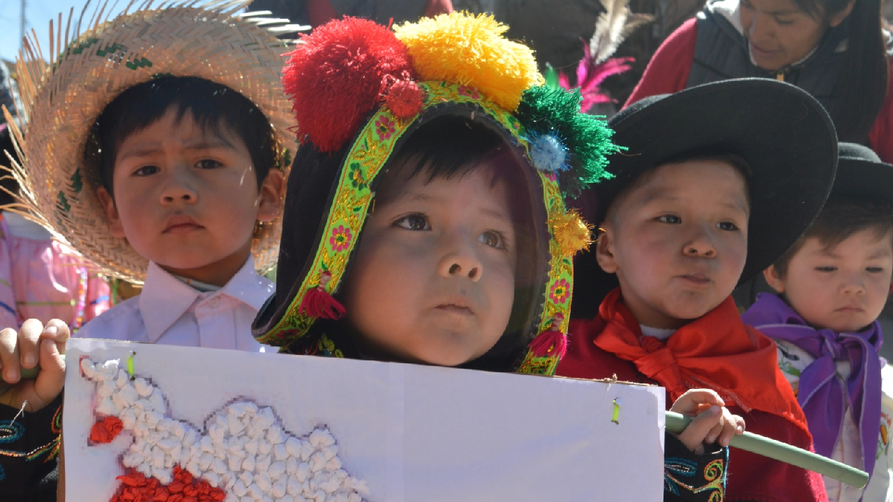 Actividades cívicas por el Bicentenario en Potosí