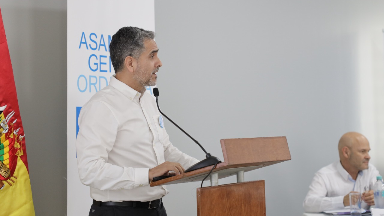 Participantes de la Asamblea General 2025 en sesión financiera