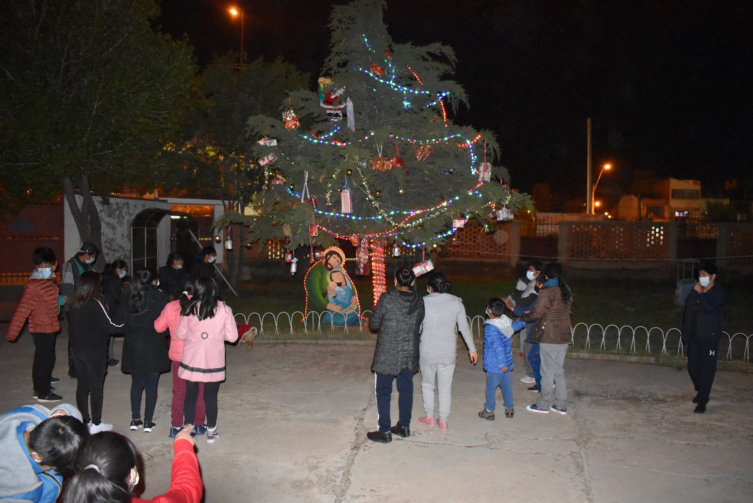Un árbol navideño de esperanza 